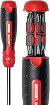 Megapro 211R1C36RD 1-Inch 13-In-1 Ratcheting Automotive Driver Bits, Red