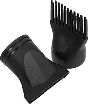 2Pcs Hair Dryer Diffuser Nozzle Attachment for Enhanced Curls Frizz Reduction High Temperature Resistance Compatible with Hair Dryers