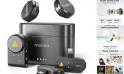 Wireless Lavalier Microphone for iPhone/Android/Camera/PC, Mini Lapel Mic