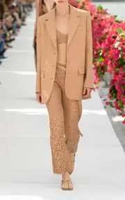 [Michael Kors Collection] Sequined Flared Lace Pants