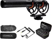 Pro Super Cardioid Video Microphone Shock Mount For SmartphoneDSLR Camera/Cam