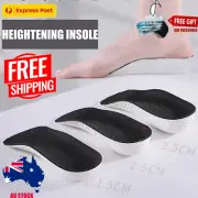 1 Pairs of Insert Shoe Pad Unisex Breathable Invisible Height Increase Insoles