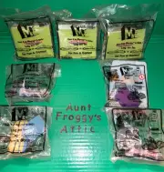 Aunt Froggy's Attic 7 Sealed McDonalds Happy Meal Toys Dispicible Me Lot MIP