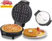 Portable Waffle Maker,1000W Non-Stick Heart Waffler Griddle with Indicator Light