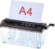 Guillotine, Paper Shredder Shredded Paper Manual Hand Paper Shredder Document File Handmade Straight Cutting Machine for School Office