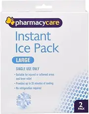 Pharmacy Care Instant Ice Pack (Pack of 2), Large
