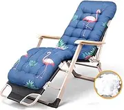 Zero Gravity Lounge Chair, Rocking Armchair Folding Balcony Lazy Home Armchair Siesta Bed Chair, Office Lunch Break, Leisure at Home, Ideal Trip for a Lounge Chair for All Seasons (Color: F) Lounge Ch