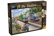 At the Station: Horsted Keynes on the Bluebell Railway (500pc Jigsaw)