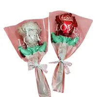 在飛比找momo購物網優惠-DIY 玫瑰花 氣球花束 / 10入包 / 手持氣球 母親節