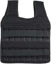 Karlak 10kg Weighted Workout Vest Exise Training Vest Steel Plates Fitness Training Running Weight Vest