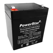 12V 5AH SLA Battery replaces nph5-12 hr1221wf2 wp5-12 23-289b bp4-12