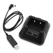 Desktop Charger Replacement for Baofeng Radio BF-F8HP UV-5R 5RA 5RB 5RC 5RD 5...