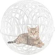 Chicken Cage Ball - Movable Chicken Coop Ball | Movable Safety Poultry Coop Feeding Walking Net Chick Enclosure for Rabbits, Backyard & Pet