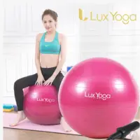 在飛比找蝦皮購物優惠-《luxyoga》專業防爆 55cm瑜珈球/抗力球(台灣製造