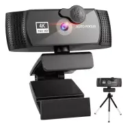 Webcam Auto Focus 4K Full HD Web Camera USB Built-in Microphone For PC Computer