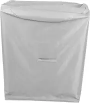 MOBUTOFU Cover for Oxford Shredder Mulcher Oxford Protective Outdoor Cover for Electric Leaf Mulcher Grey