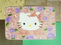 在飛比找樂天市場購物網優惠-【震撼精品百貨】Hello Kitty 凱蒂貓 地墊 粉玫瑰