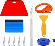 Wallpaper Tools Wallpaper Smoothing Tool Kit with Felt Squeegee for Vinyl Backsplash Tile,Bathroom,Window Film Application