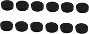 12Pcs Car Polishing Sponge Pads Kit Buffing Pads for Waxing Polishing Sealing Paint for Vehicle Furniture Care Black