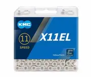 KMC Unisexs X11el Chain, Silver, 118 Link