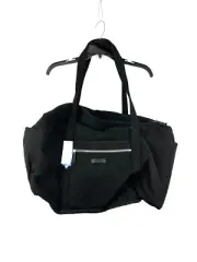 Vera Bradley Womens Iconic Travel Duffel Bag Black