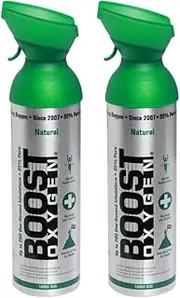 Boost Oxygen Natural 200 Breath (Large Size) (2 Pack)