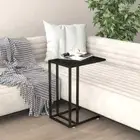 Computer Side Table Tempered Glass Study Writing Table Multi Colours vidaXL