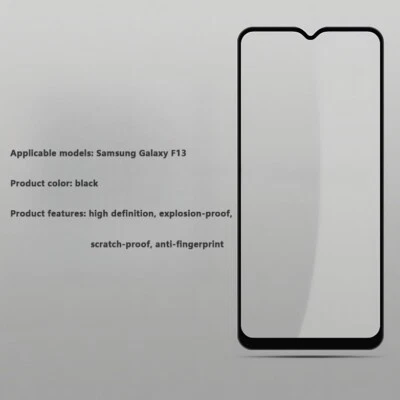Smooth Touch Ultra-Clear Flat-Screen Tempered Glass for Samsung Galaxy F13 Phone