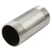 1-1/4"BSPT Stainless Steel 304 Male Threaded Extender Pipe Fitting 100mm 304