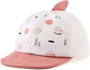 [JANGANNSA] Baby Duck Cap Infant Kids Sun Hat Bear Cute Cartoon Caps Spring Summer 6-24Months