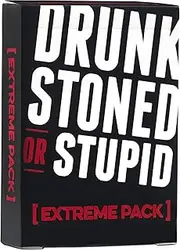 Drunk Stoned Stupid, LLC Drunk Stoned or Stupid Extreme Pack Party Game