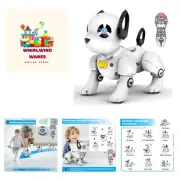 Remote Control Robot Dog Toy, Programmable Smart Interactive Robotic Pets, RC...