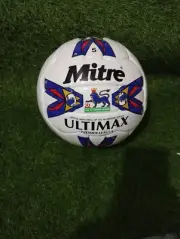 Mitre Ultimax Premier League Soccer Ball Football 1998- 2000 Size 5