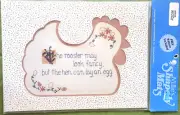 Millie’s Shapely Mats Hen Chicken Mat with Cross Stitch Pattern 1983 #58022 NIP