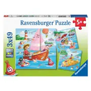 Fun on the Water Puzzle, 3x49pc