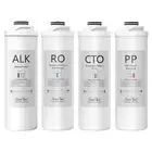 SimPure WP2-400/T1-400 GPD UV PP+CTO+RO+ALK Alkaline pH+ Water Filter Cartridges