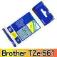 Brother TZe-561 護貝標籤帶 36mm 藍底黑字