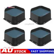 Height Increase 3 Inch Trapezoidal L-Shape Half Top Spike Bottom Rubber Strip N﹤