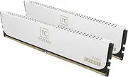 TEAMGROUP T-CREATE EXPERT Overclocking 10L DDR5 32GB Kit (2 x 16GB) 6000MHz (PC5-48000) CL30 Intel XMP 3.0 & AMD EXPO Compatible Desktop Memory Module Ram White - CTCWD532G6000HC30DC01