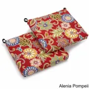 20-inch by 19-inch Spun Polyester Chair Cushion (Set of Two) Alinea Pompeii