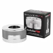 BaByliss PRO FX787BASE-S Barberology Trimmer Dock Stand Charging Base Silver