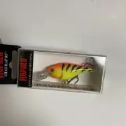 RAPALA 1.5” ShadRap 3/16 OZ RS 5-11' Diver - Hot Tiger