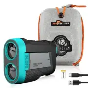 600m Laser Rangefinder with Slope Mode Flag Lock Magnetic Strip USB Charging