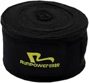 Professional Boxing Elastic Bandage Strength Boxing Wraps Hand Wrap Black A Pair