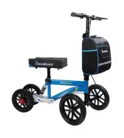 BlessReach All Terrain Steerable Knee Scooter Crutch Alternative，Deluxe M