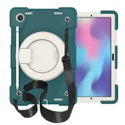 Tab A 8 X200/X205 Samsung Tablet Case with 360��Swivel Stand-Blackish Green