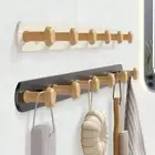Traceless Row Hook No Punching Clothing Hook Sundries Storage Rack Bedroom