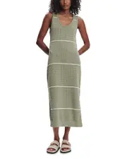 Varley Scott Scoop Neck Midi Dress