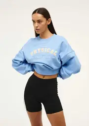 PHYSICAL SWEAT IN CORNFLOWER BLUE, L