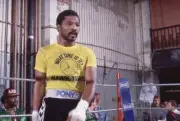 Portrait of WBA Jr Welterweight Aaron Pryor - Old Photo